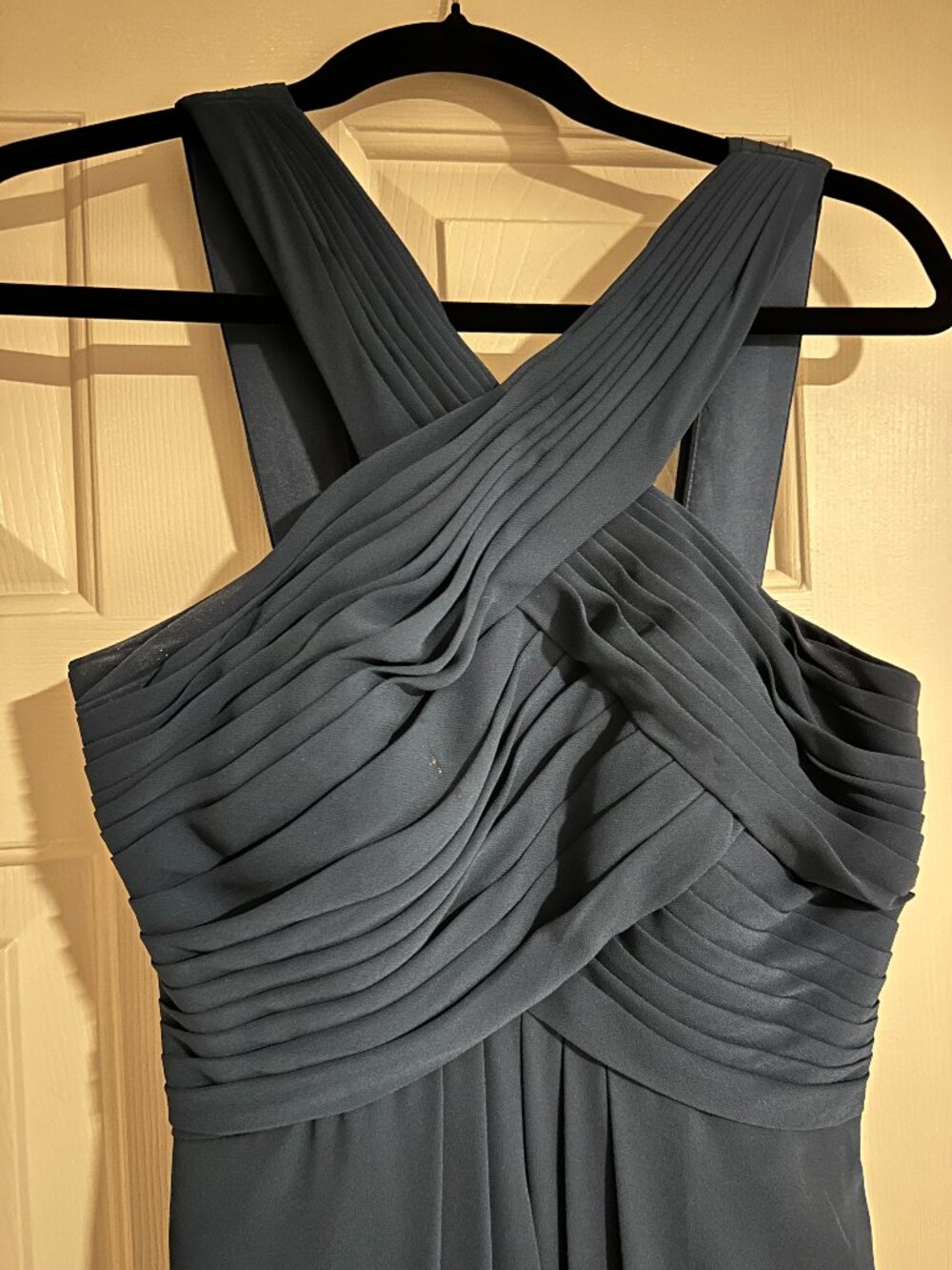 Azazie A-Line Pleated Halter A2
